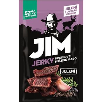 JIM JERKY jelenie s divokým korením 23 g (8595229923053)