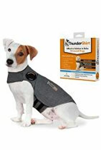 Upokojujúca vesta ThunderShirt pre psy šedá S