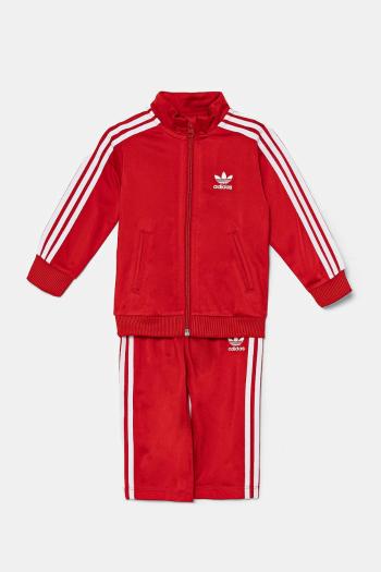 Tepláková súprava adidas Originals červená farba, IX5204