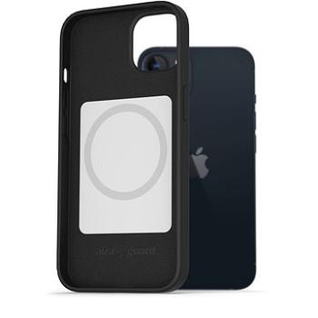 AlzaGuard Magsafe Silicone Case na iPhone 13 čierny (AGD-MFMS0003B)