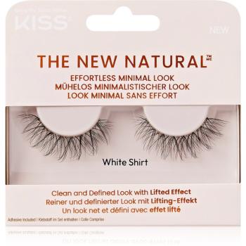 KISS The New Natural Effortless Minimal Look umelé mihalnice White Shirt 2 ks