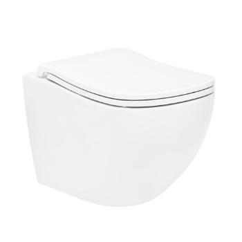 Wc s doskou softclose závesné SAT Ergo  so zadným odpadom SATERG1