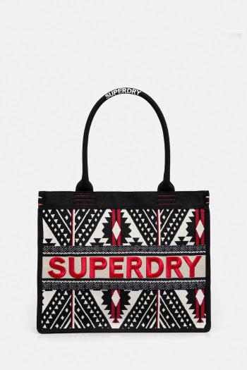 Kabelka Superdry čierna farba, W9110411A-61A