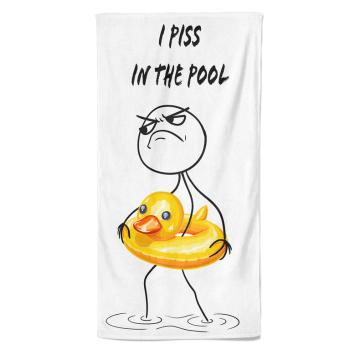 Osuška I piss in the pool