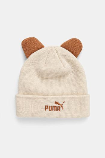 Detská čiapka Puma ANIMAL Mid Crown Beanie Jr béžová farba, 026564