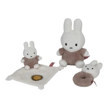 Little Dutch Miffy Fluffy Taupe darčeková sada pre bábätká