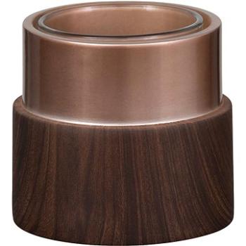 YANKEE CANDLE svietnik Wood And Copper (5038580085907)