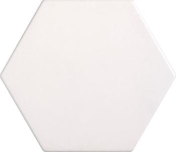 Dlažba Tonalite Examatt bianco 15x17 cm mat EXM6400