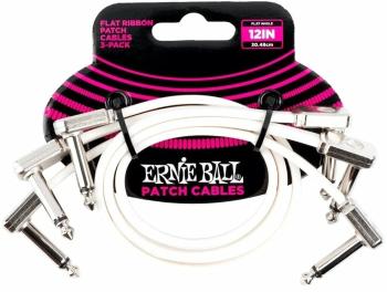 Ernie Ball P06386 30 cm Zalomený - Zalomený Patch kábel