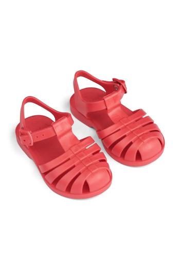 Detské sandále Liewood Bre Sandals červená farba, LW19947