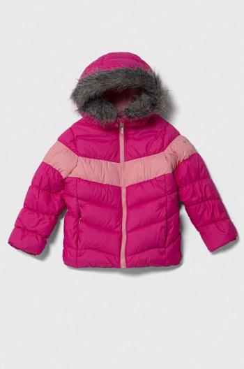 Detská bunda Columbia G Arctic Blast II Jacket ružová farba