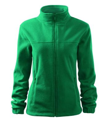 MALFINI Dámska fleecová mikina Jacket - Stredne zelená | XL