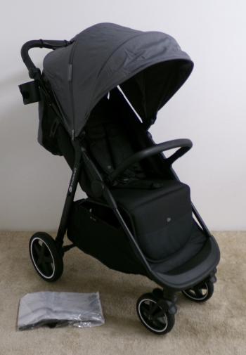 KINDERKRAFT SELECT Kočík športový Route Platinum Grey, Premium