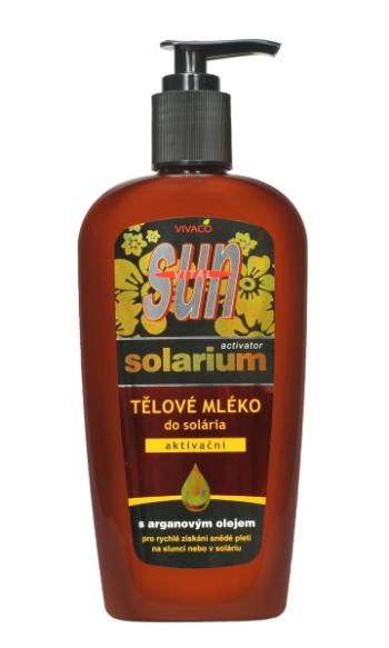 VIVACO SUN Solárne mlieko aktivačné s arganovým olejom 300 ml