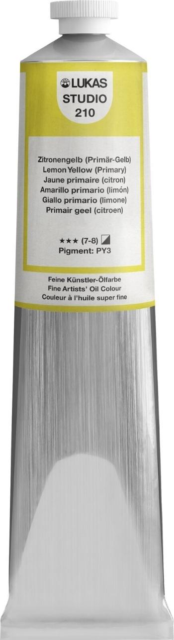 Lukas Studio Aluminium Tube Olejová farba Lemon Yellow (Primary) 200 ml 1 ks