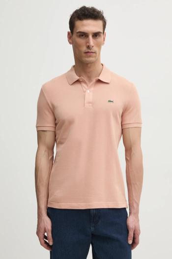 Bavlnené polo tričko Lacoste biela farba, jednofarebné, PH4012
