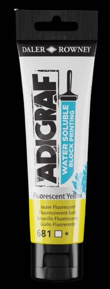 D&R ADIGRAF - Farba na linoryt (fluorescent yellow, 0,059 L)