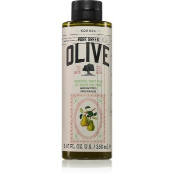 Korres Pure Greek Olive & Honey Pear osviežujúci sprchový gél 250 ml