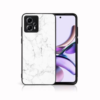 MY ART Ochranný kryt pre Motorola Moto G13 / G23 WHITE MARBLE (144)