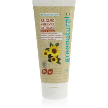 Greenatural Hair Conditioner Sunflower & Shea Butter vyživujúci kondicionér na vlasy s bambuckým maslom 200 ml