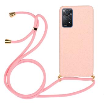 ROPE Kryt so šnúrkou Xiaomi Redmi Note 11 Pro / 11 Pro 5G ružový