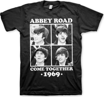 The Beatles Tričko Abbey Road Come Together Unisex Black L