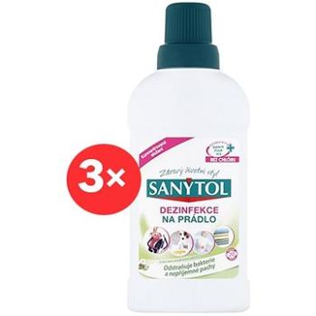 SANYTOL Dezinfekcia na bielizeň Aloe Vera 3× 500 ml