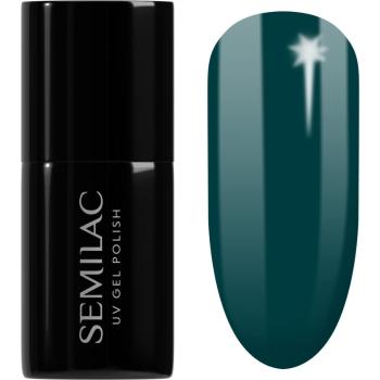 Semilac UV Hybrid Winter Collection gélový lak na nechty s použitím UV/LED lampy odtieň 606 Cool Green 7 ml