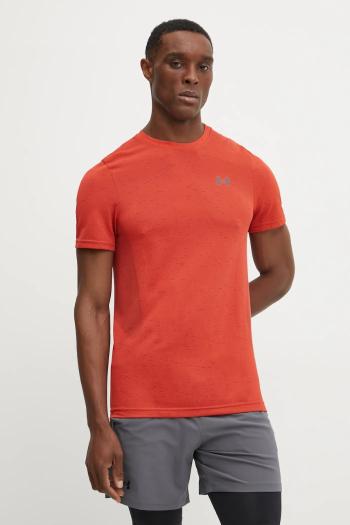 Tréningové tričko Under Armour Vanish Seamless oranžová farba, jednofarebné, 1382801