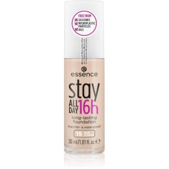 Essence Stay ALL DAY 16h vodeodolný make-up odtieň 15 Soft Creme 30 ml