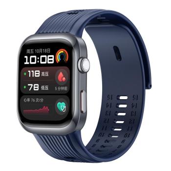 SILICONE 3PCS Vymeniteľný remienok pre Huawei Watch D2 modrý