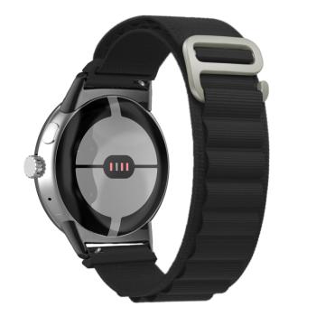 NYLON Vymeniteľný remienok pre Google Pixel Watch / Pixel Watch 2 čierny