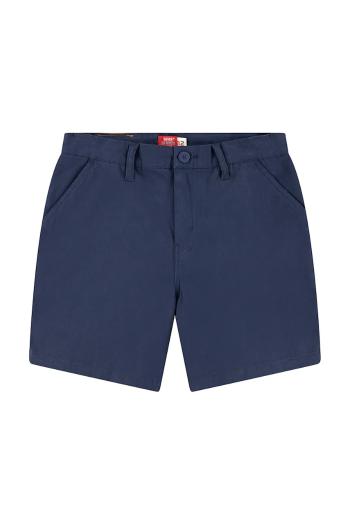 Detské krátke nohavice Levi's XX AUTHENTIC CHINO SHORTS tmavomodrá farba, nastaviteľný pás 8EM375