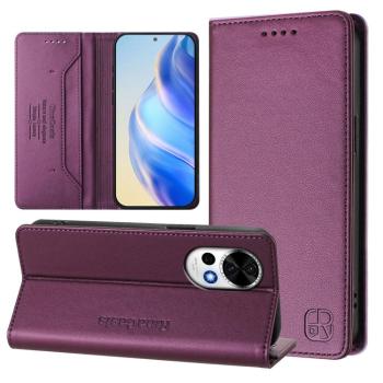 RINA Zaklápacie puzdro pre Huawei Nova 13 tmavofialové
