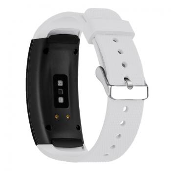 BStrap Silicone Land remienok na Samsung Gear Fit 2, white (SSG005C08)