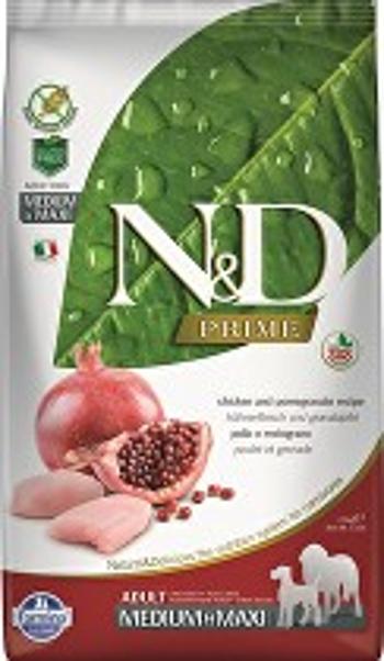 N&D PRIME DOG Adult M/L Chicken & Pomegranate 12kg Konzerva N&D ZADARMO