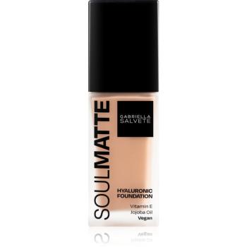 Gabriella Salvete SoulMatte dlhotrvajúci make-up s matným efektom odtieň 04N Sand Neutral 30 ml
