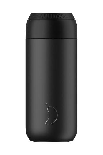 Hrnček na kávu Chillys Series 2, 500 ml čierna farba