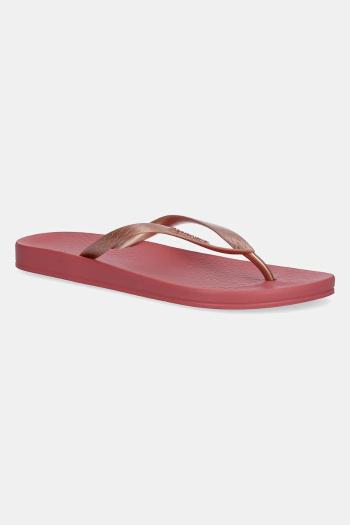 Šľapky Ipanema ANATOMICA TA dámske, ružová farba, na plochom podpätku, 81030-BB620