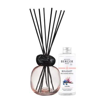 Maison Berger Paris Darčeková sada aróma difuzér Mineral Pink + náplň Liliflora 180 ml