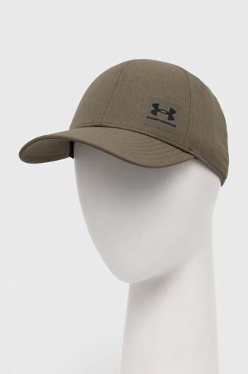 Šiltovka Under Armour Iso Chill Armourvent zelená farba, jednofarebná