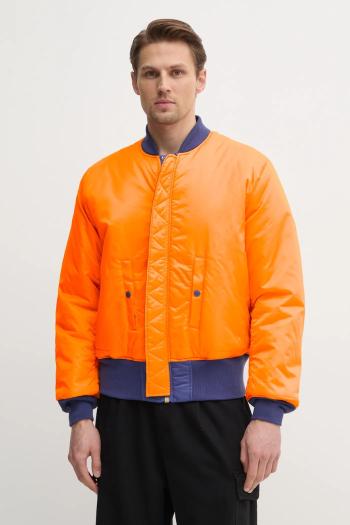Bunda Alpha Industries MA-1 (HERITAGE) fialová farba, prechodná, 100101