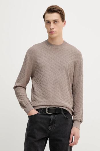 Sveter Armani Exchange hnedá farba, ľahký, XM001316 AF10454