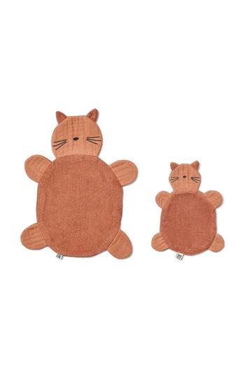 Detská plyšová hračka Liewood Janai Cat Cuddle Cloth 2-Pack 2-pak LW18442