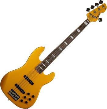 Markbass GV 5 Gloxy CR RW Metallic Yellow 5-strunová basgitara