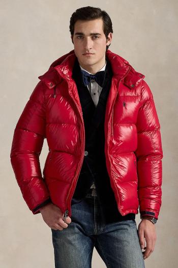 Bunda Polo Ralph Lauren bordová farba, zimná, 710968281