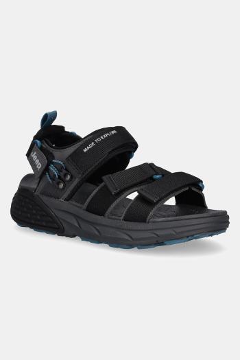 Sandále Jeep GROOVE SANDAL pánske, čierna farba, JM51120A