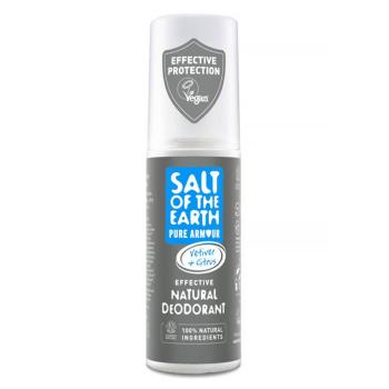 SALT OF THE EARTH Prírodný minerálny dezodorant spray Pure Armour Vetiver & Citrus pre mužov 100 ml