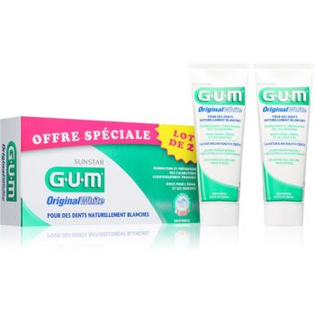 G.U.M Original White Toothpaste zubná pasta 75 ml 2 ks