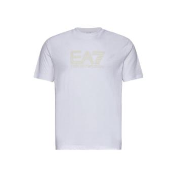 Ea7 Emporio Armani  Visibility Logo T-Shirt White  Tričká a polokošele Biela